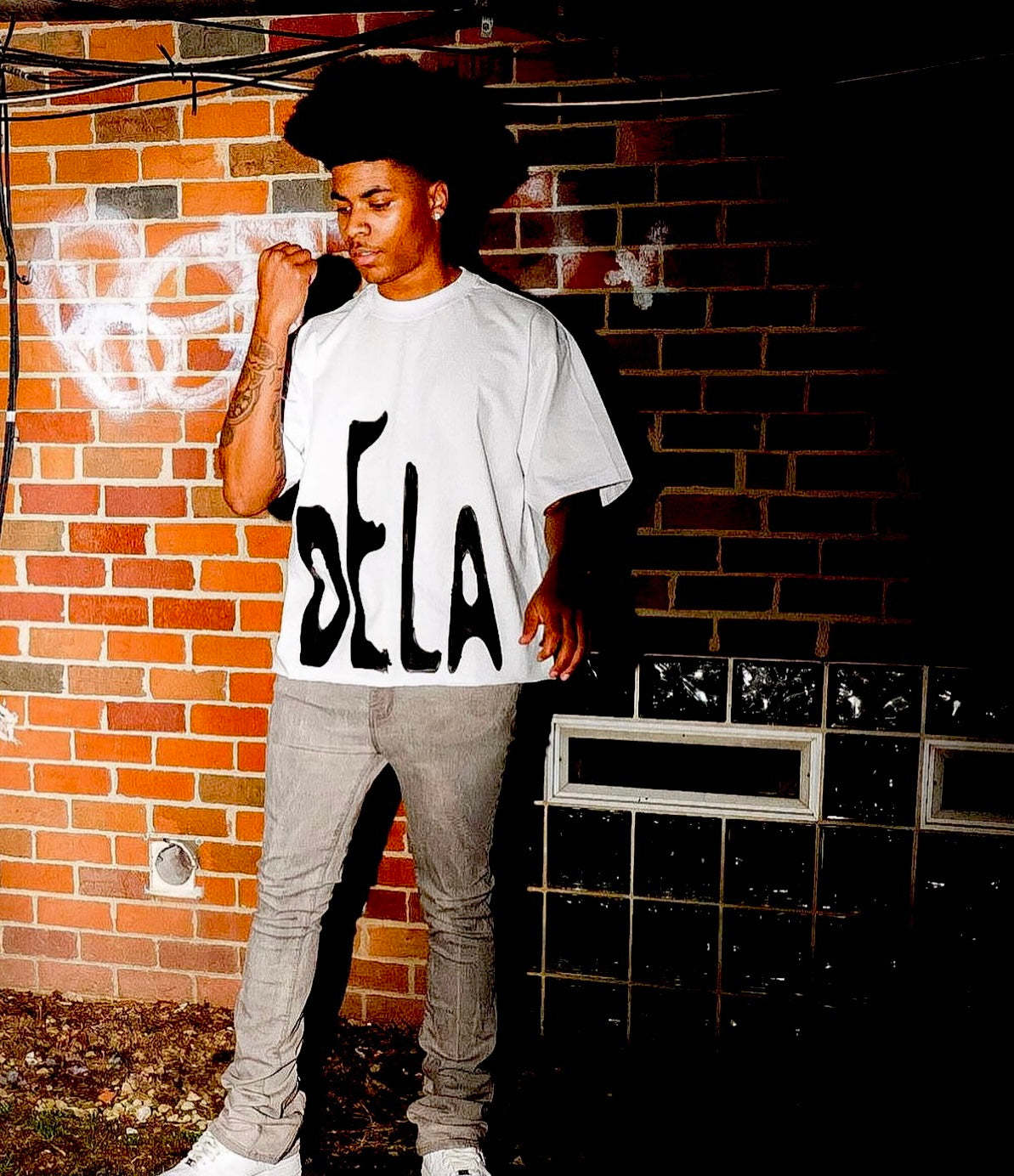 BOLD BOXY TEE (White)